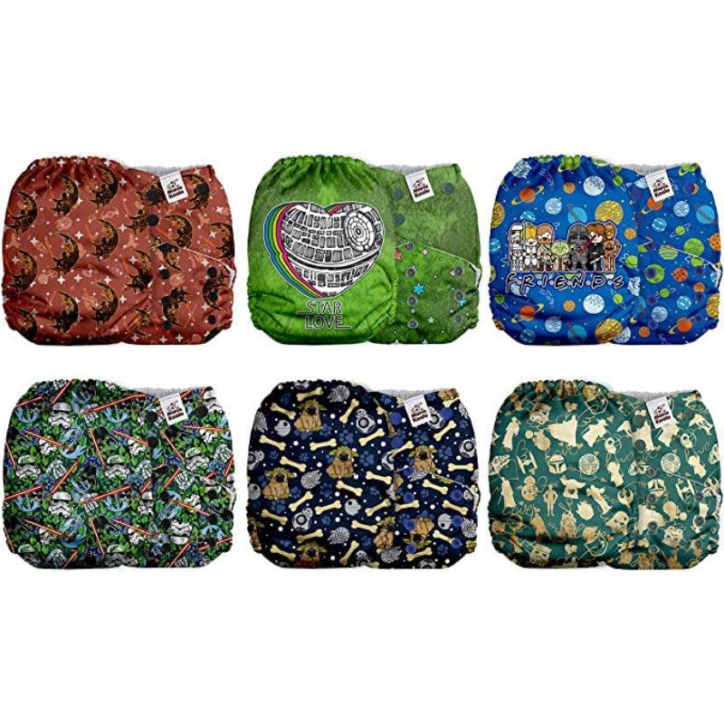AWJ Lined Cloth Diapers-Diaper Reusable