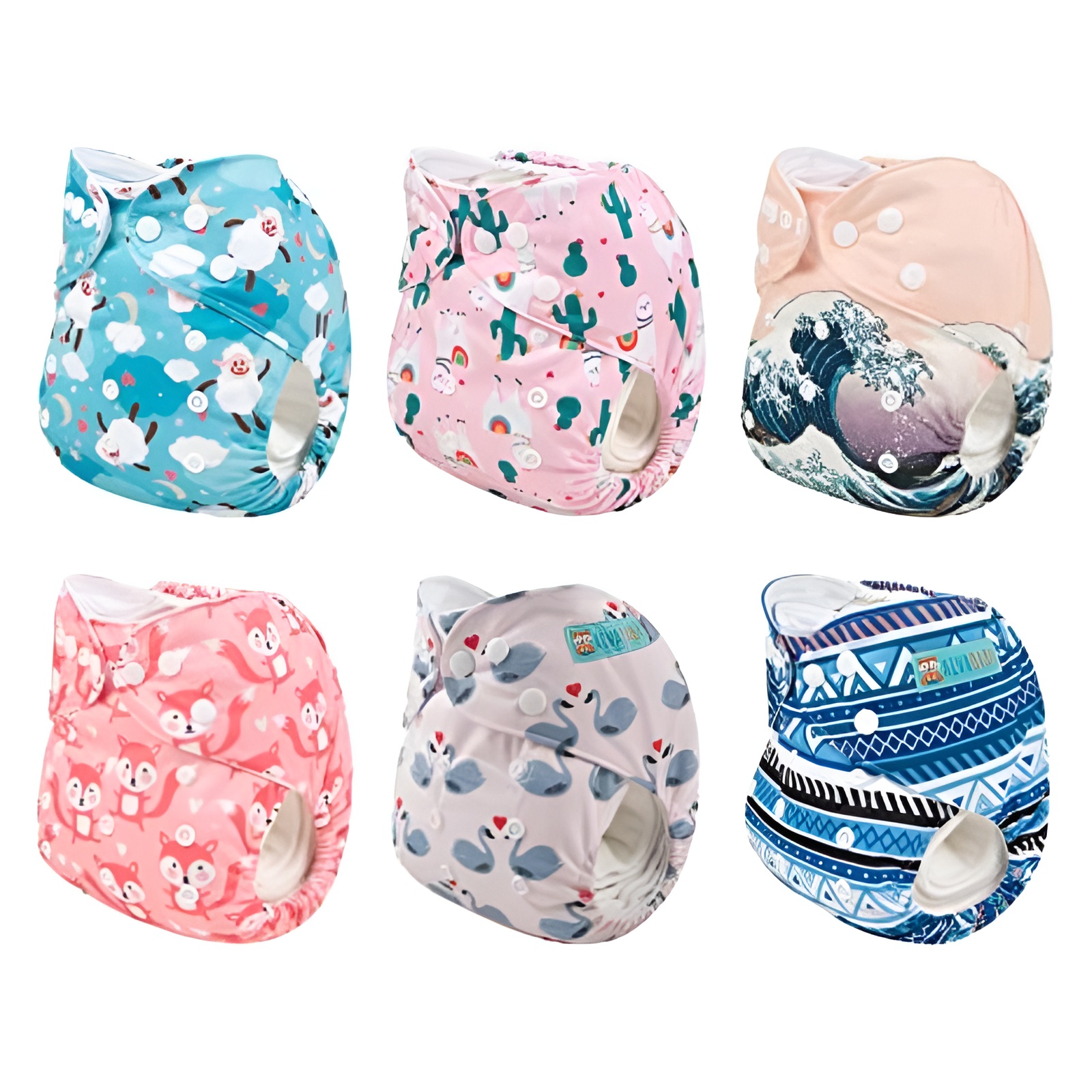 Reusable Stylish Baby Diapers