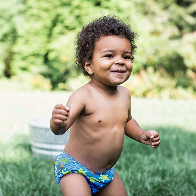 Printed Baby Swim Diaper-Diaper Reusable