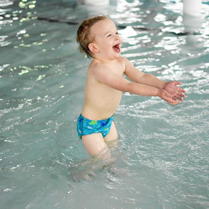 Printed Baby Swim Diaper-Diaper Reusable
