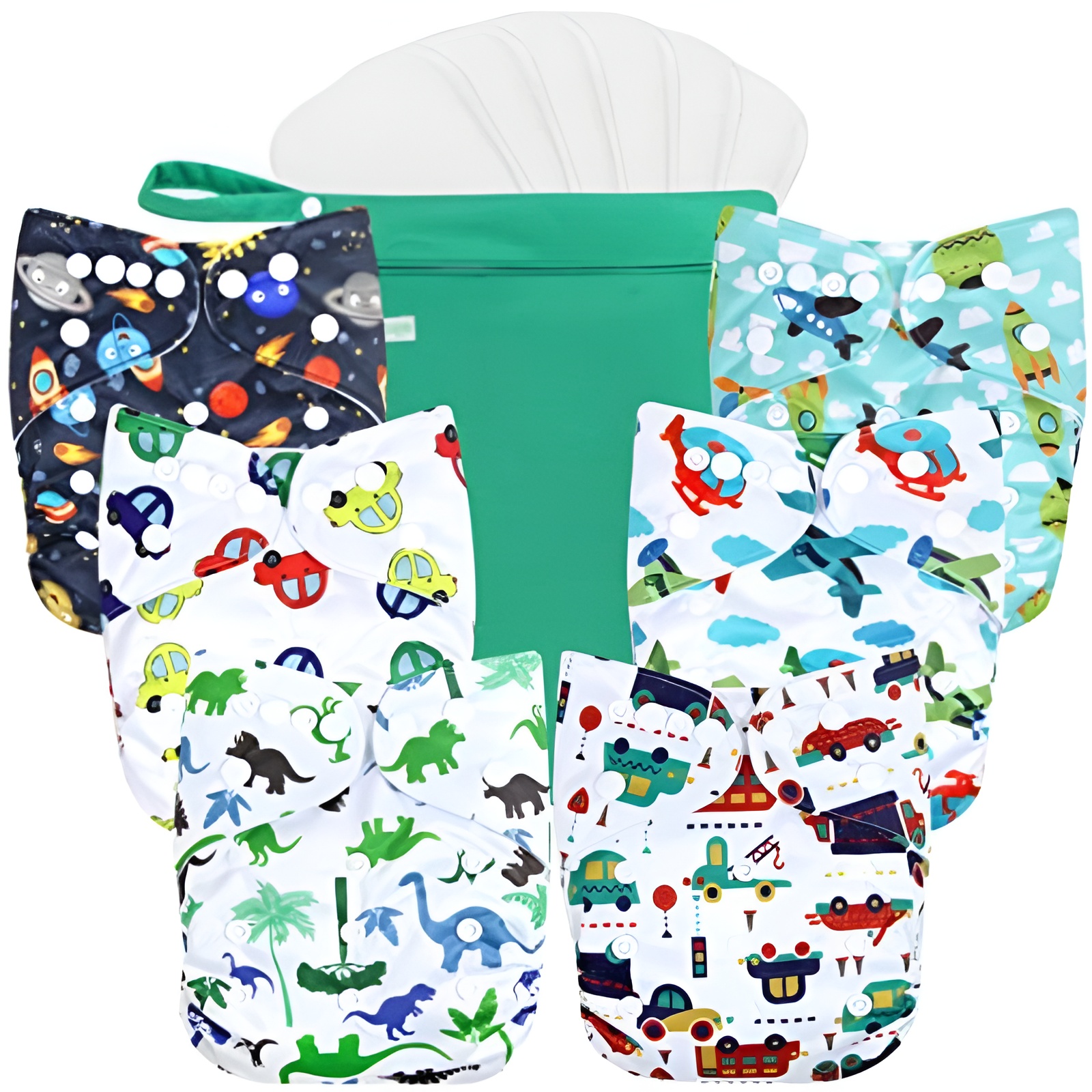 Reusable Infant Diaper Set