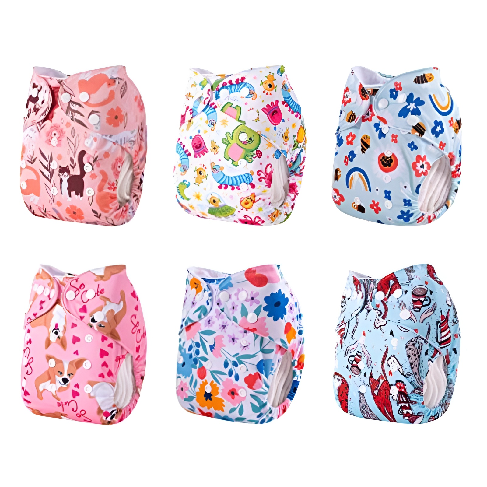 Reusable Stylish Baby Diapers