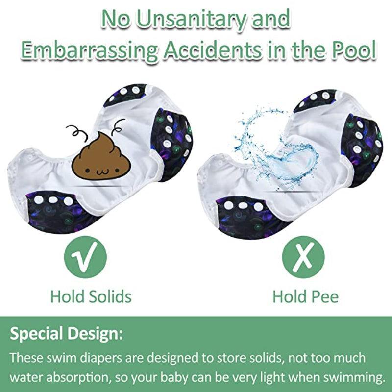 Adjustable Reusable Swim Diapers-Diaper Reusable