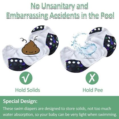Adjustable Reusable Swim Diapers-Diaper Reusable