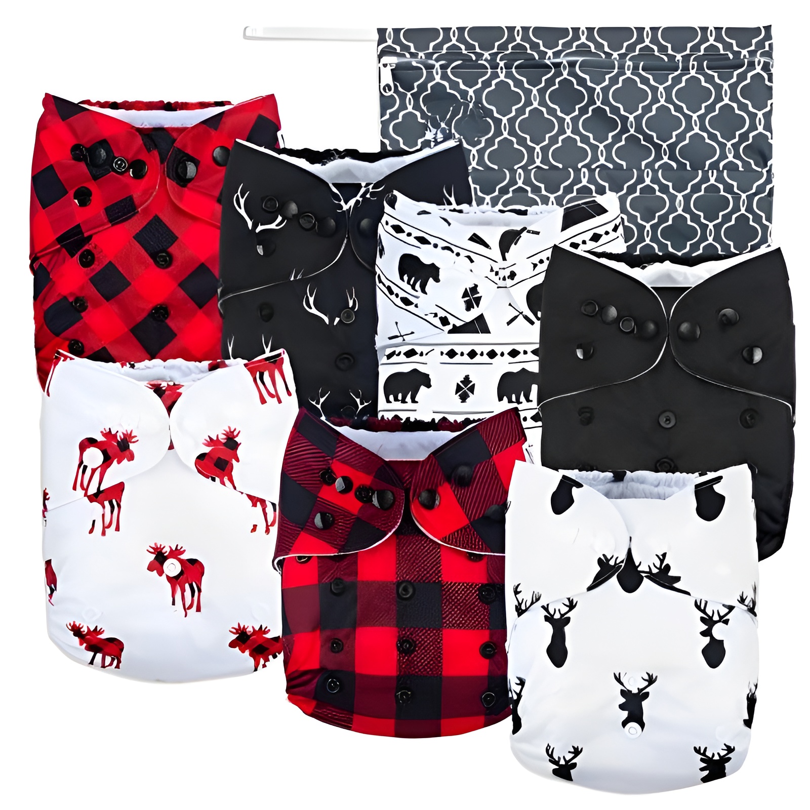 Reusable Baby Diaper Set