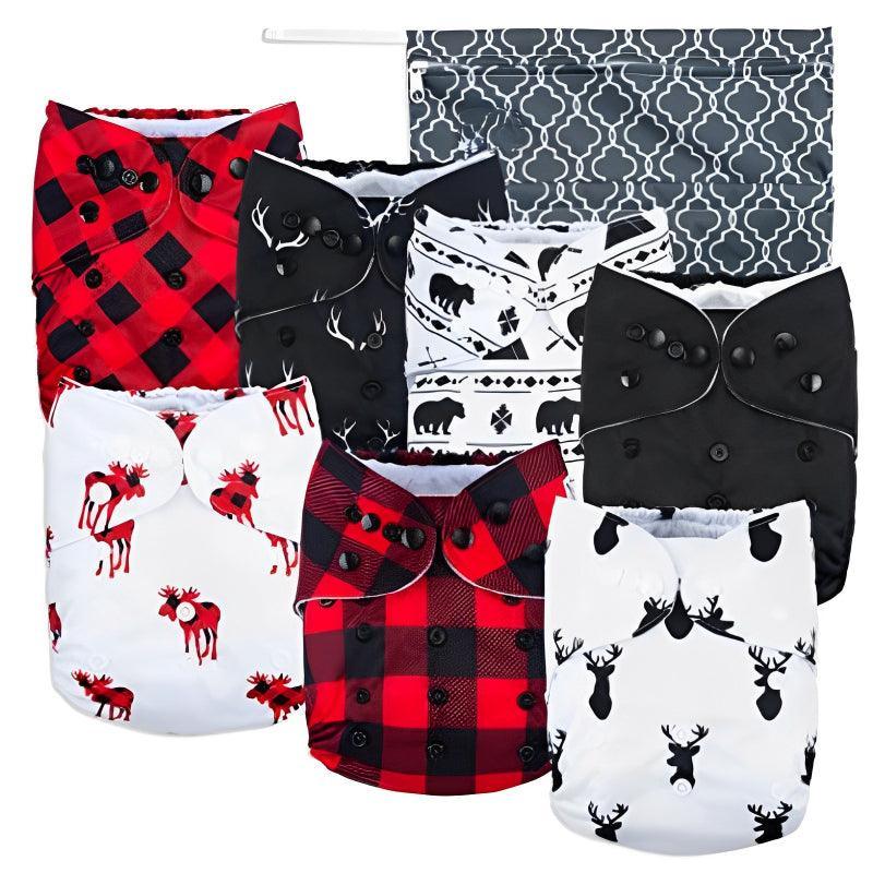 Reusable Baby Diaper Set-Diaper Reusable