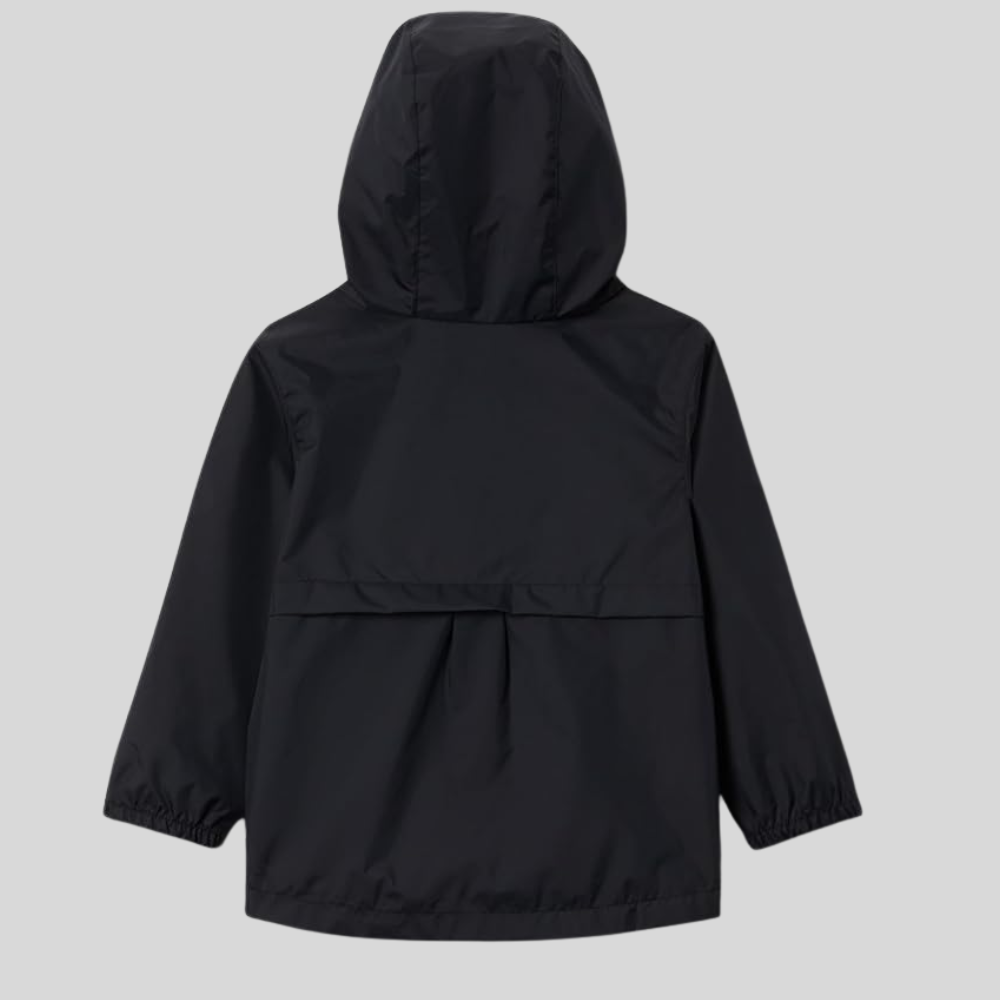 Girls Waterproof Hooded Rain Jacket Lightweight Nylon Coat