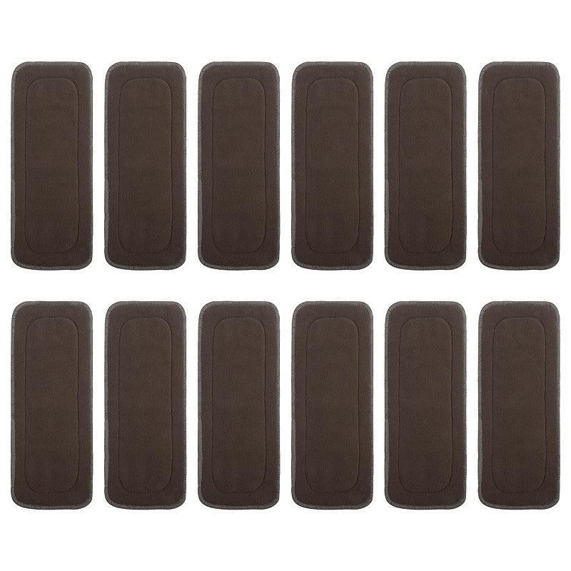 Charcoal Bamboo Diaper Inserts-Diaper Reusable