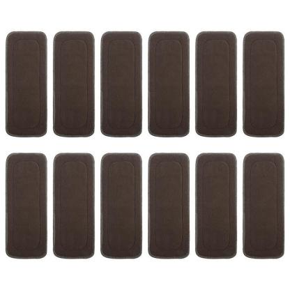 Charcoal Bamboo Diaper Inserts-Diaper Reusable