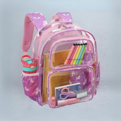 1 Pack Clear Backpack for Kids