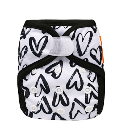 Cloth Diaper Cover With Inserts For 0 to 6 Month Old Babies-Diaper Reusable