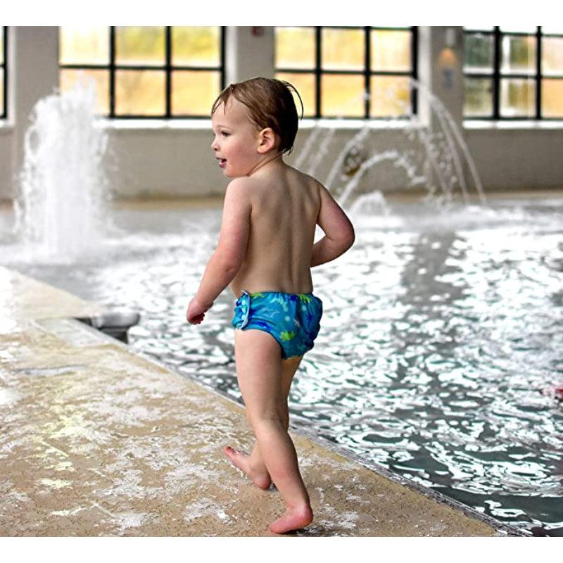 Printed Baby Swim Diaper-Diaper Reusable
