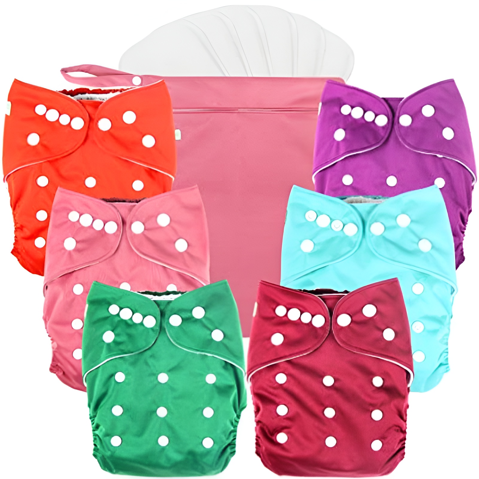 Printed Reusable Cloth Diapers