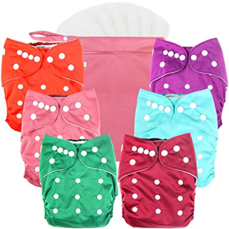 Printed Reusable Cloth Diapers-Diaper Reusable