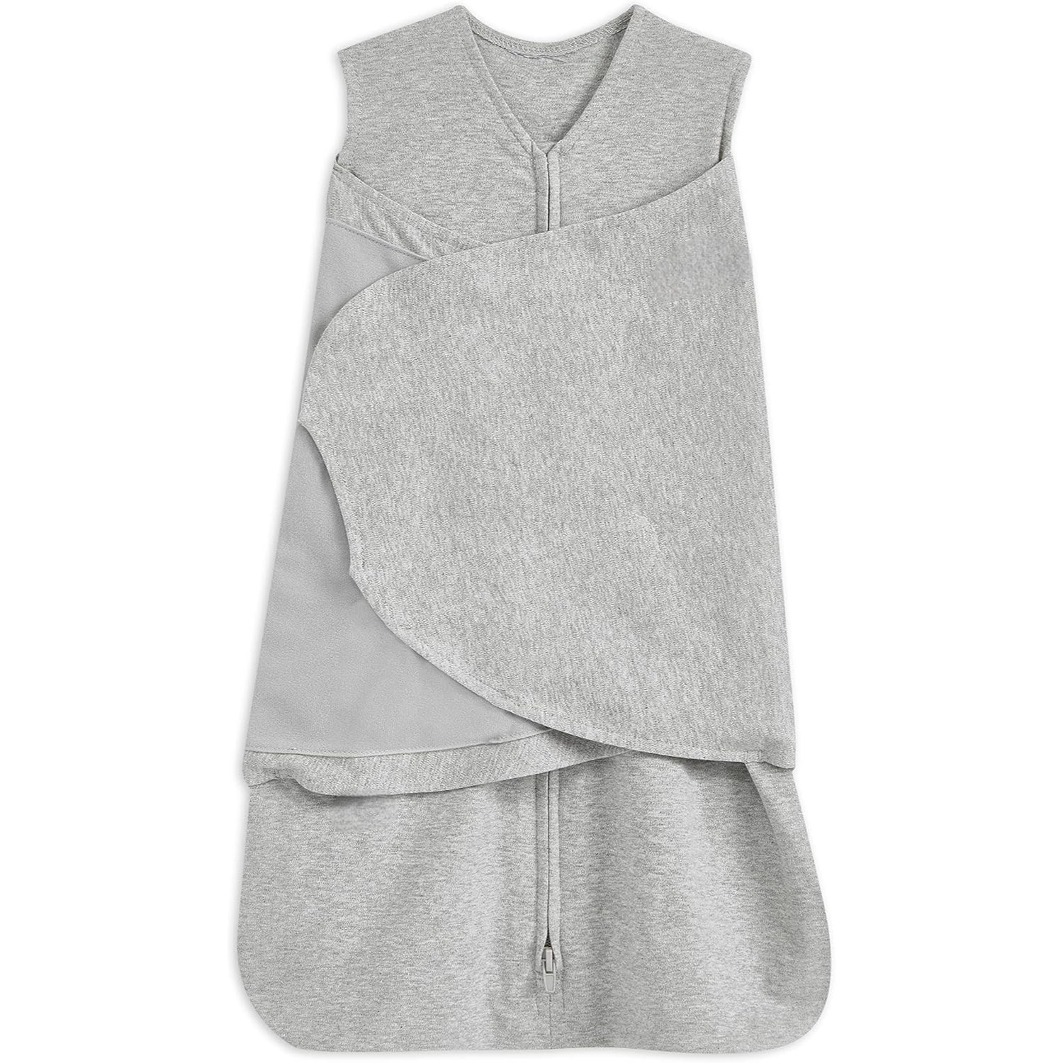 Adjustable Sleeveless Baby Sleep Sack With 3 Way Zipper-Diaper Reusable