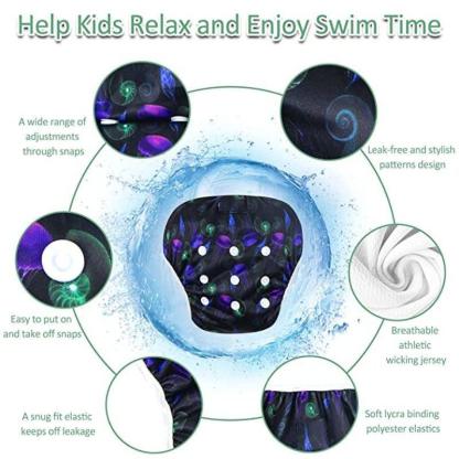 Adjustable Reusable Swim Diapers-Diaper Reusable