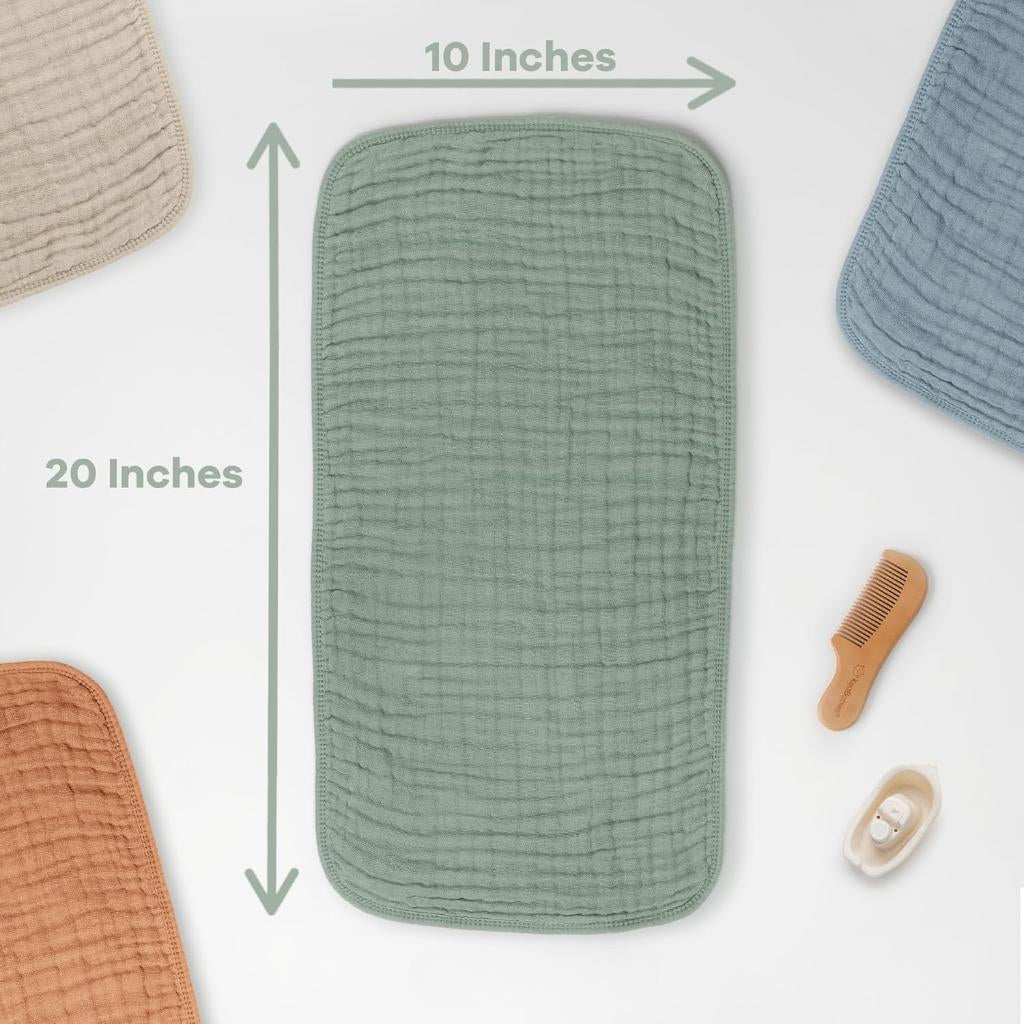 Ultra Soft Muslin Towels For Baby-Diaper Reusable