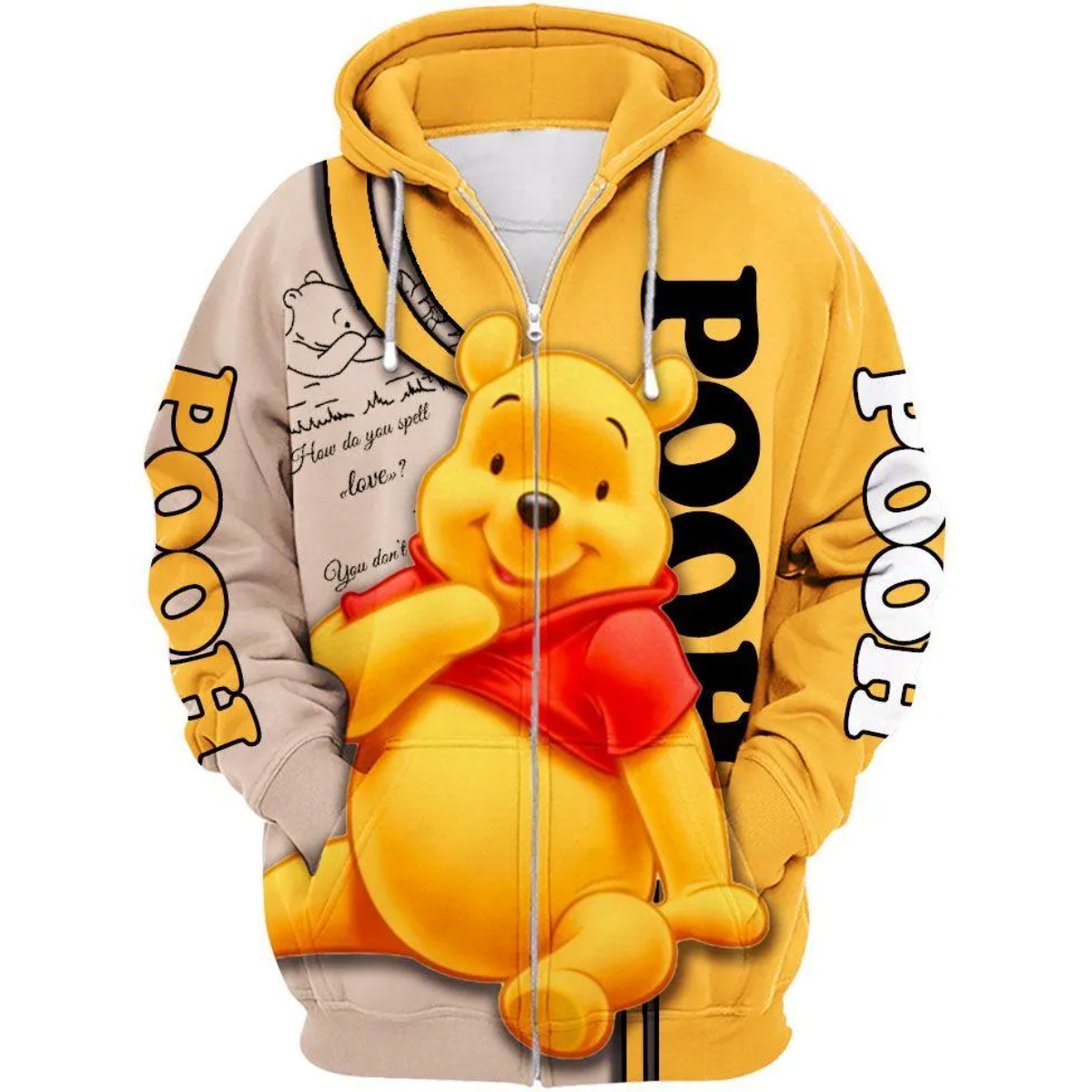 Cartoon Character Anime Zip Hoodie