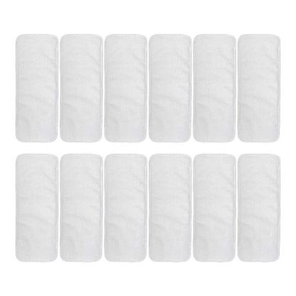 Charcoal Bamboo Diaper Inserts-Diaper Reusable