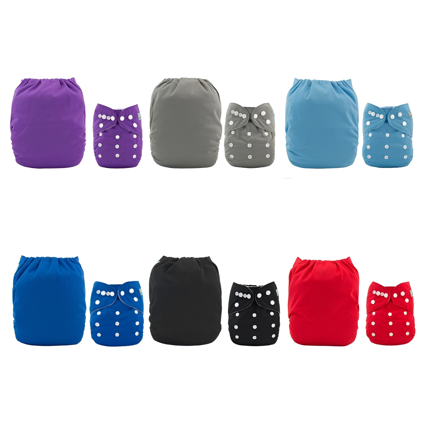 Adjustable Reusable Cloth Diapers