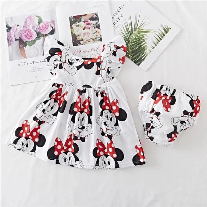 Animated Character Summer Dress-Diaper Reusable