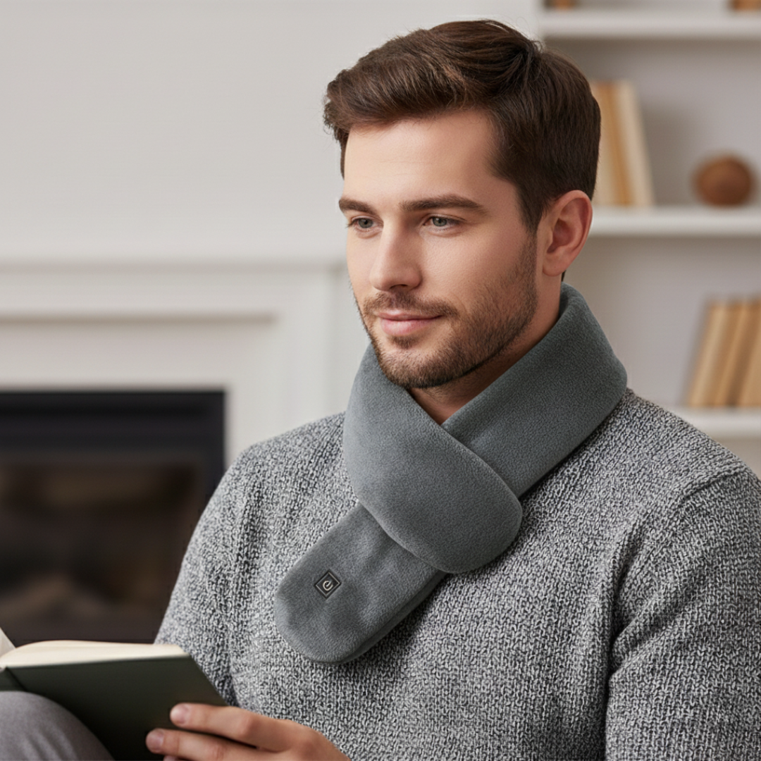 USB Heated Adjustable Warming Scarf Device