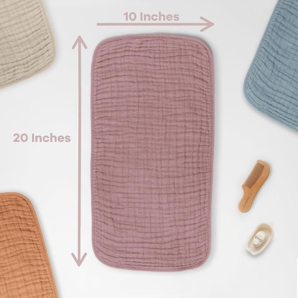 Ultra Soft Muslin Towels For Baby-Diaper Reusable