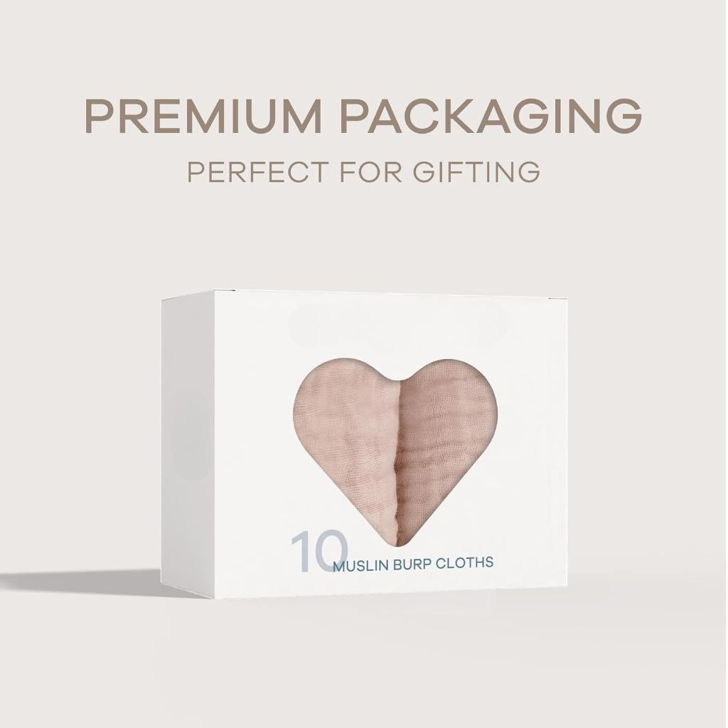 Ultra Soft Muslin Baby Washcloths Towels For Daily Use-Diaper Reusable