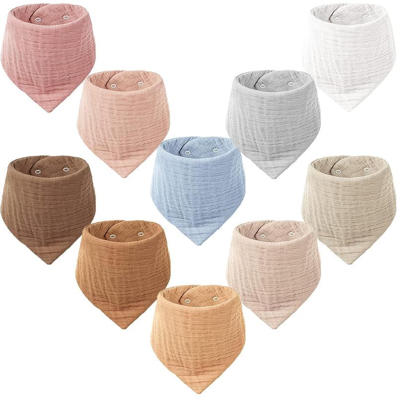 Baby Bandana Drool Bibs-Diaper Reusable