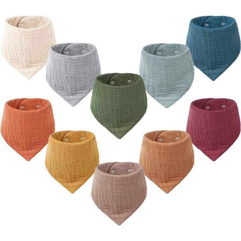 Baby Bandana Drool Bibs-Diaper Reusable