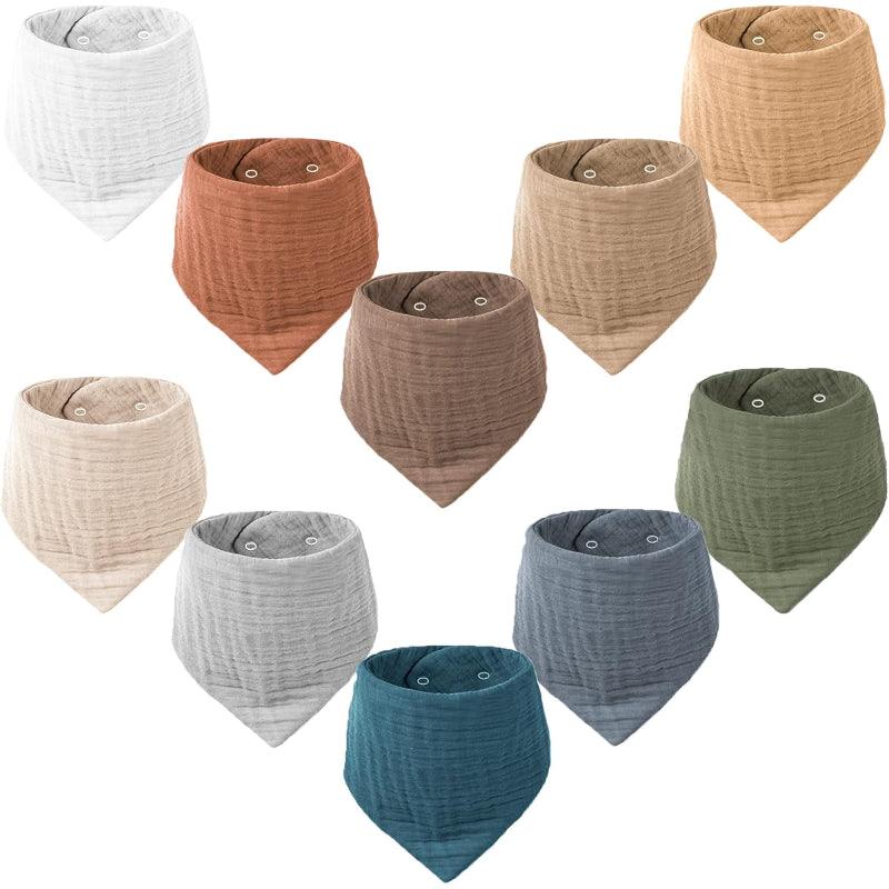 Baby Bandana Drool Bibs-Diaper Reusable