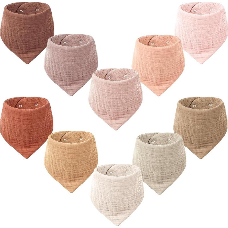 Baby Bandana Drool Bibs-Diaper Reusable