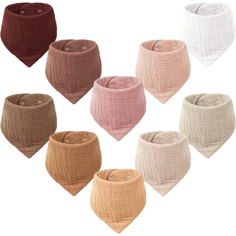 Baby Bandana Drool Bibs-Diaper Reusable