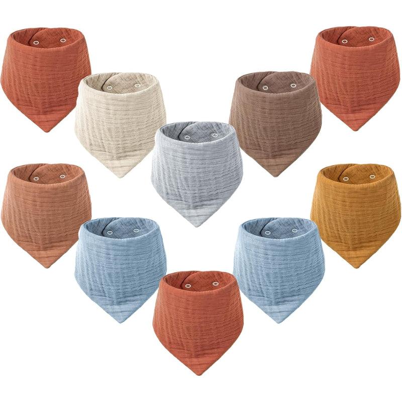 Baby Bandana Drool Bibs-Diaper Reusable