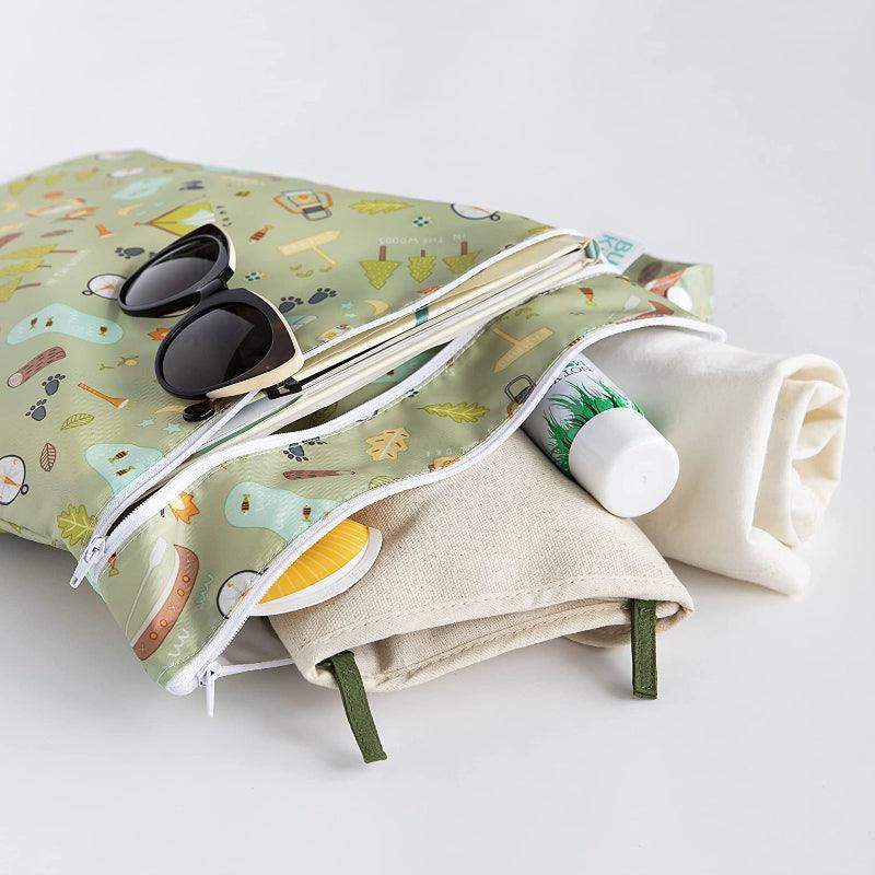 Waterproof Wet Dry Bags For Baby Cloth Diapers-Diaper Reusable