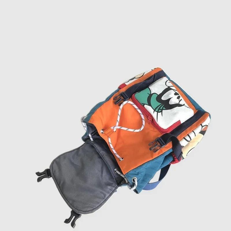 Cartoon Drawstring Backpack – Lightweight Nylon Bag for Kids & TeensCartoon Drawstring Backpack – Lightweight Nylon Bag for Kids & Teens-Diaper Reusable