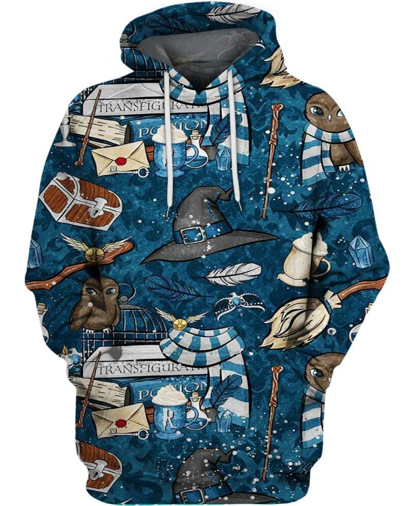 Children Harry Potter Ravenclaw Hoodie-Diaper Reusable