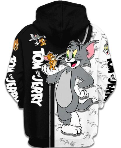 Children Tom And Jerry Hoodie-Diaper Reusable