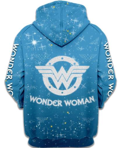 Children Wonder Woman Printed Hoodie-Diaper Reusable