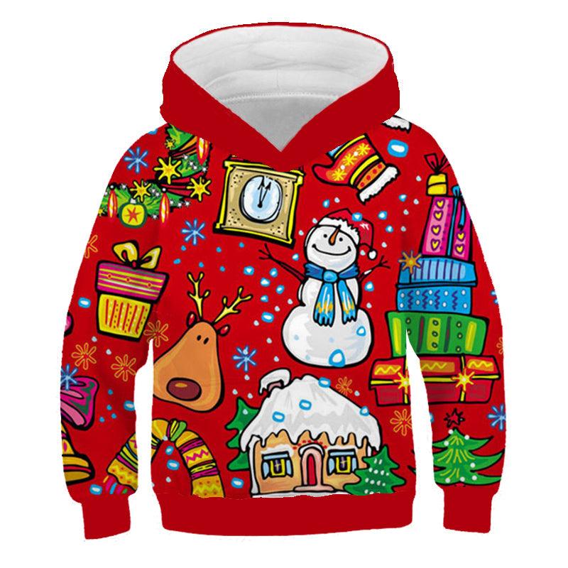 Christmas Festive Themed Hoodies-Diaper Reusable