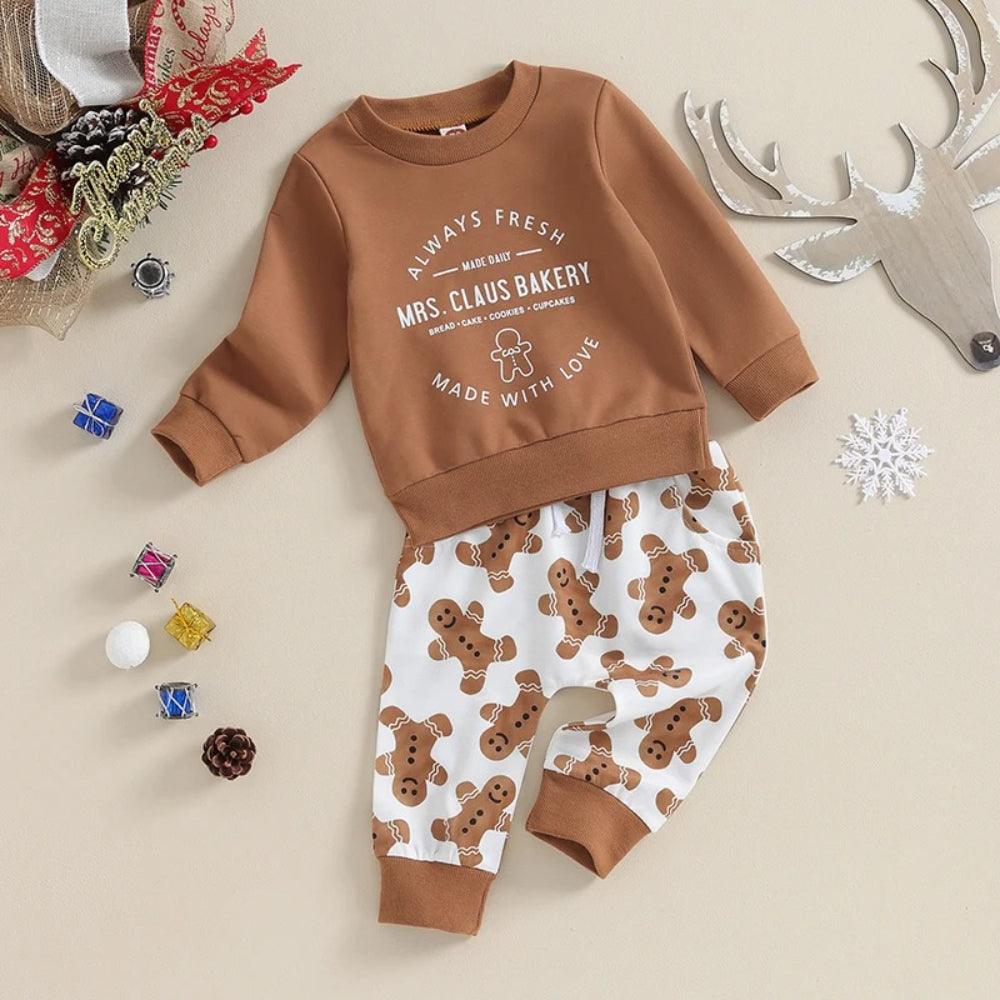 Christmas Outfits Sweatshirt-Diaper Reusable