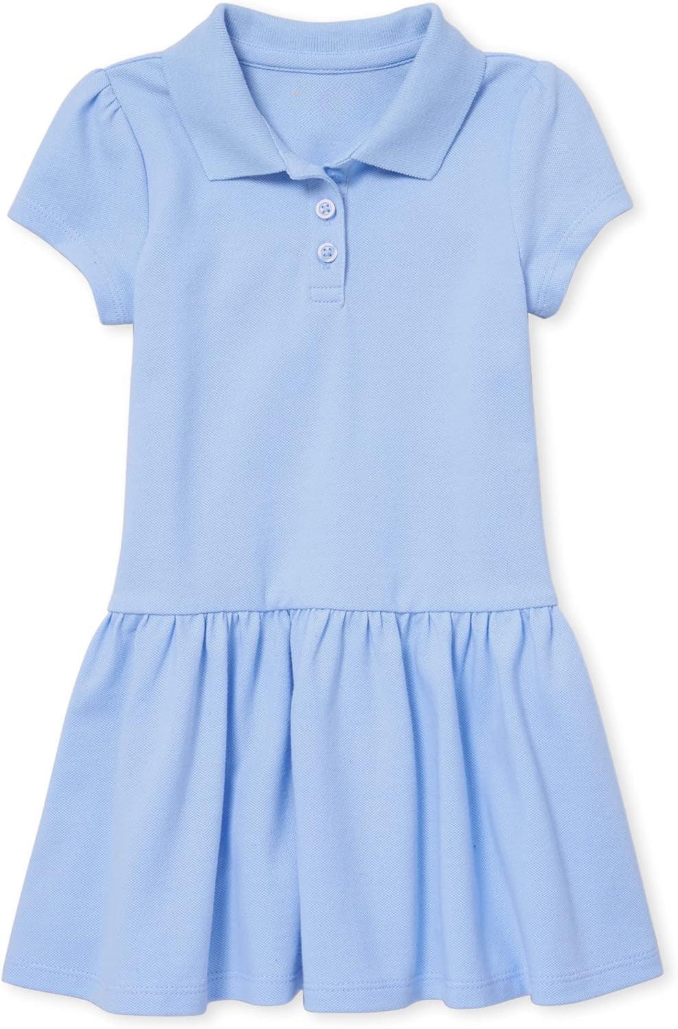 Polo Style Cotton Dress-Diaper Reusable