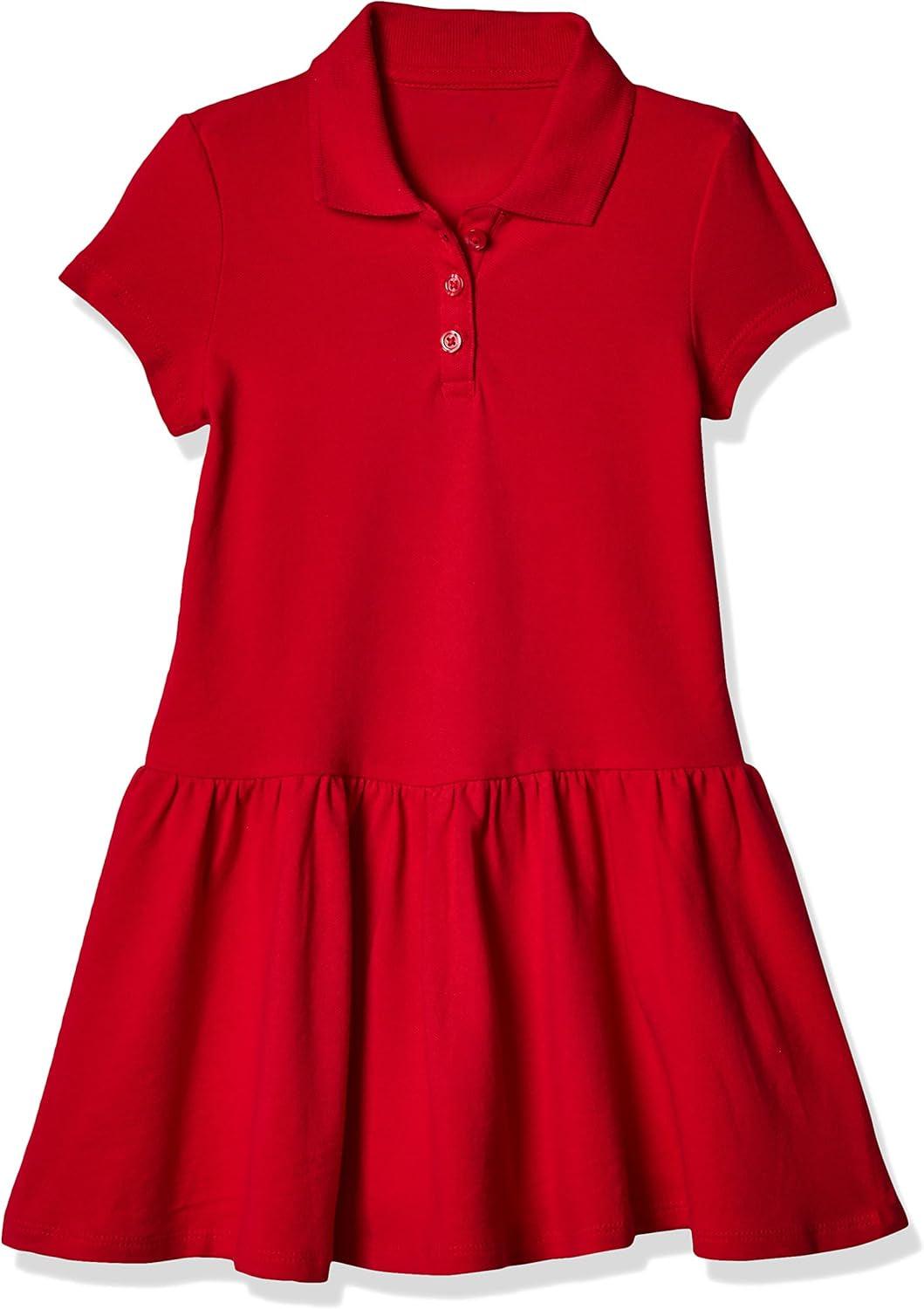 Polo Style Cotton Dress-Diaper Reusable
