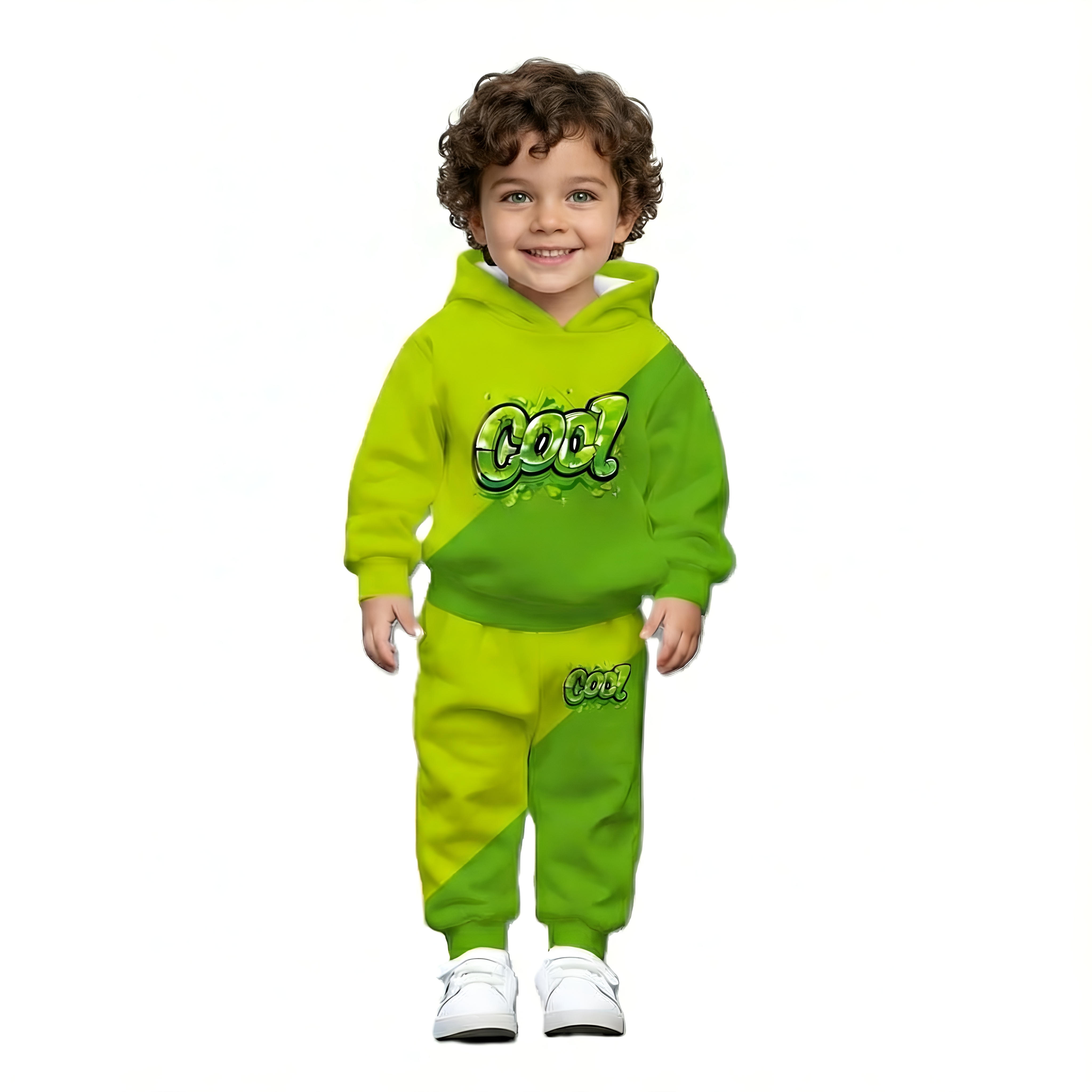 Color Block Outfit For Outdoor Sports For Baby Boy