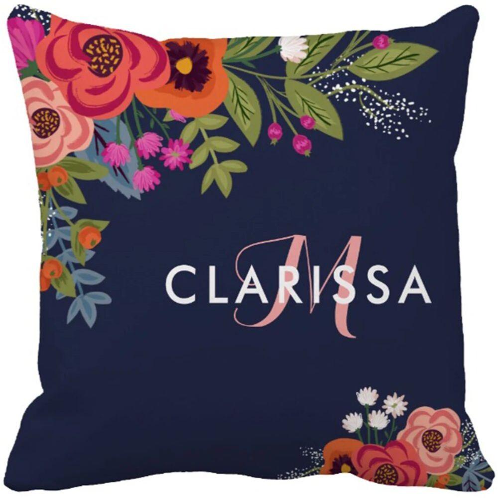 Custom Color Floral Baby Bedding-Diaper Reusable