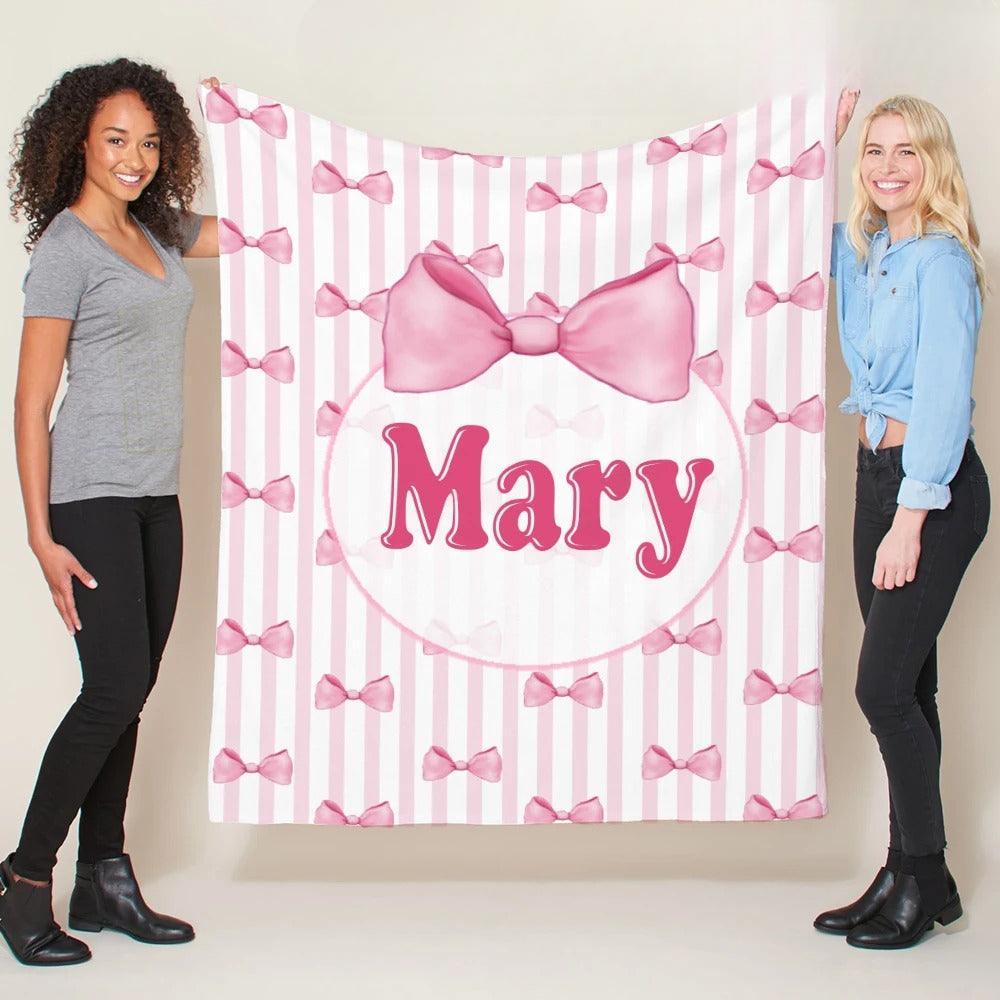 Custom Name Baby Blanket-Diaper Reusable