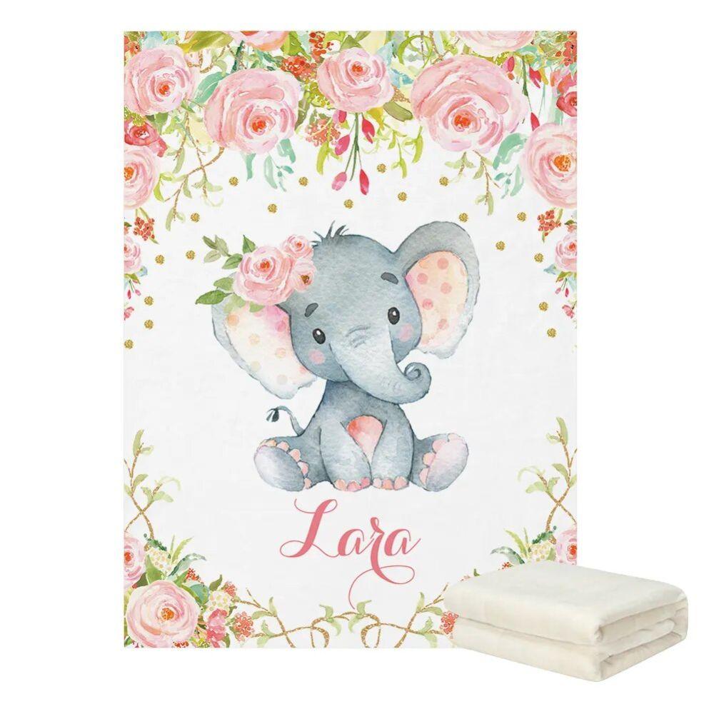 Boho Baby Elephant Bedding-Diaper Reusable