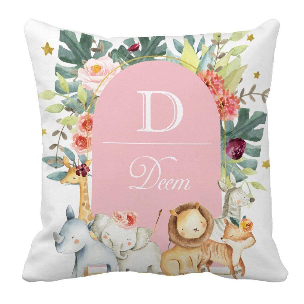 Custom Jungle Bedding Set-Diaper Reusable