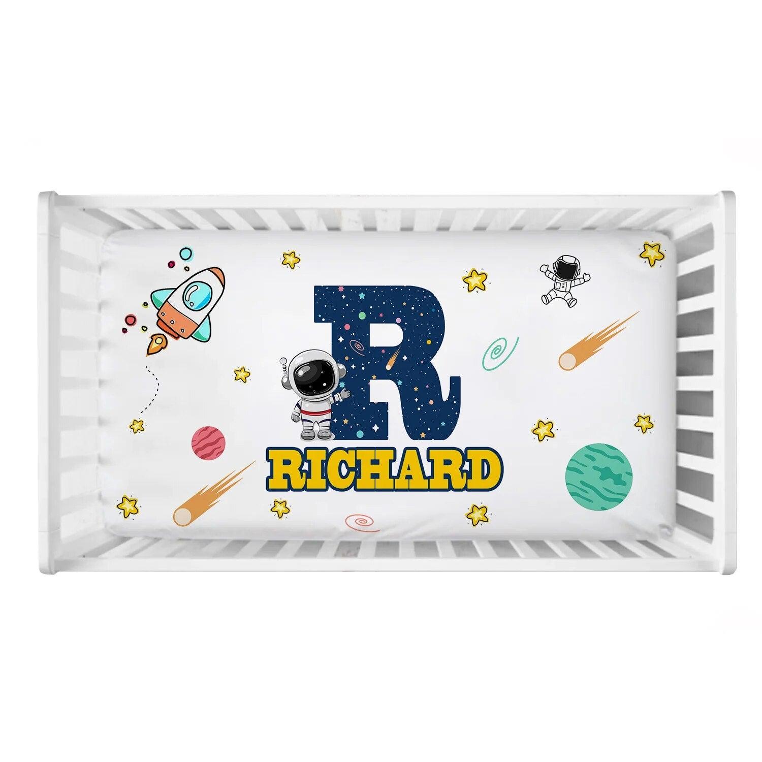 Personalized Galaxy Bedding Set-Diaper Reusable