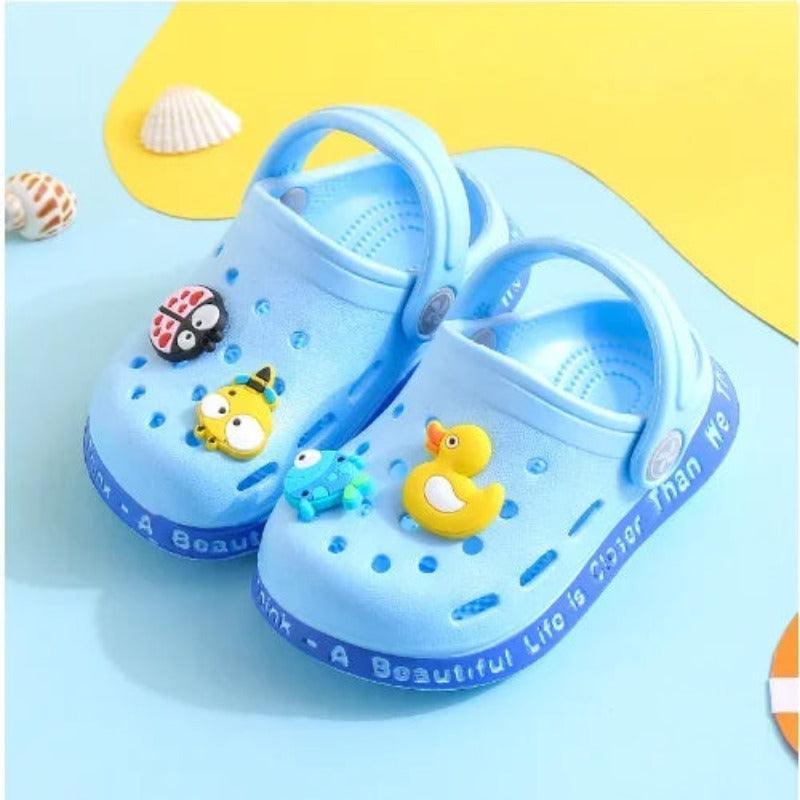 Cartoon Clogs for Kids – DIY EVA Foam Charm Sandals-Diaper Reusable
